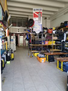 Il diving center Dimensione Diving di Lavagna